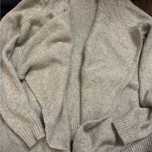 Abercrombie & Fitch Gray Cardigan Sweater *KIDS BUT FITS WOMENS M*